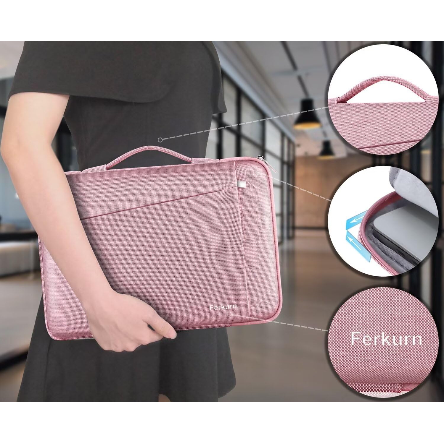 Laptop Case Sleeve for Men Women Chromebook Case Compatible with MacBook Air/Pro Lenovo Surface HP Dell ASUS