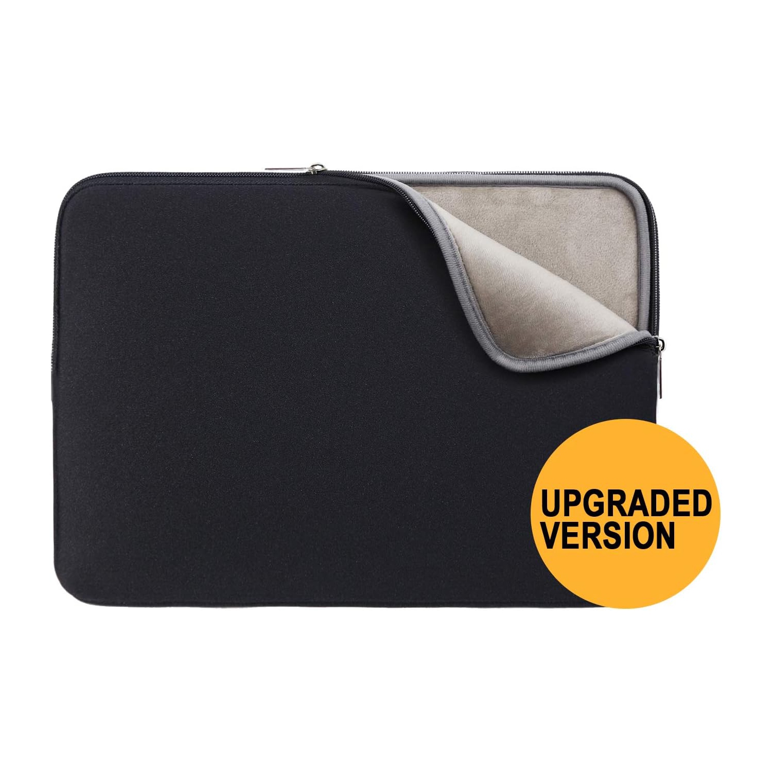 RAINYEAR 15.6 Inch Laptop Sleeve Case Soft Fluffy Lining Cover Bag Compatible with 15.6" Notebook Computer Chromebook