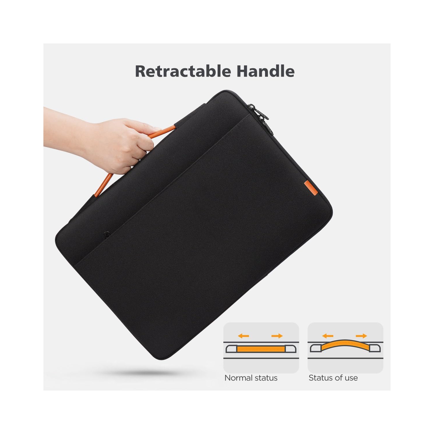 Laptop Sleeve Case 17 Inch Computer Hand Bag for LG gram 17/Dell G7/17 Lenovo IdeaPad 3i Gen7/17.3" Lenovo