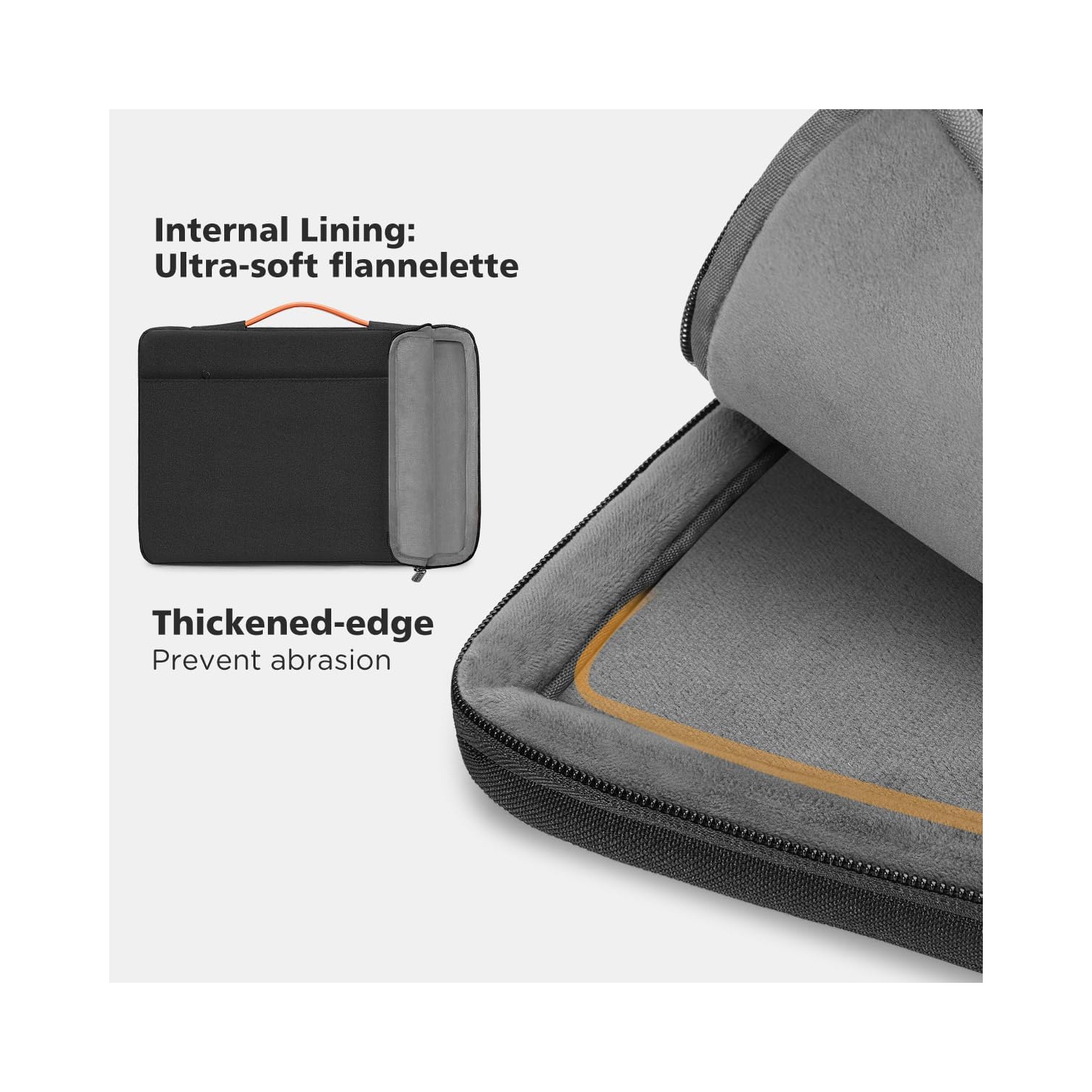 Laptop Sleeve Case 17 Inch Computer Hand Bag for LG gram 17/Dell G7/17 Lenovo IdeaPad 3i Gen7/17.3" Lenovo