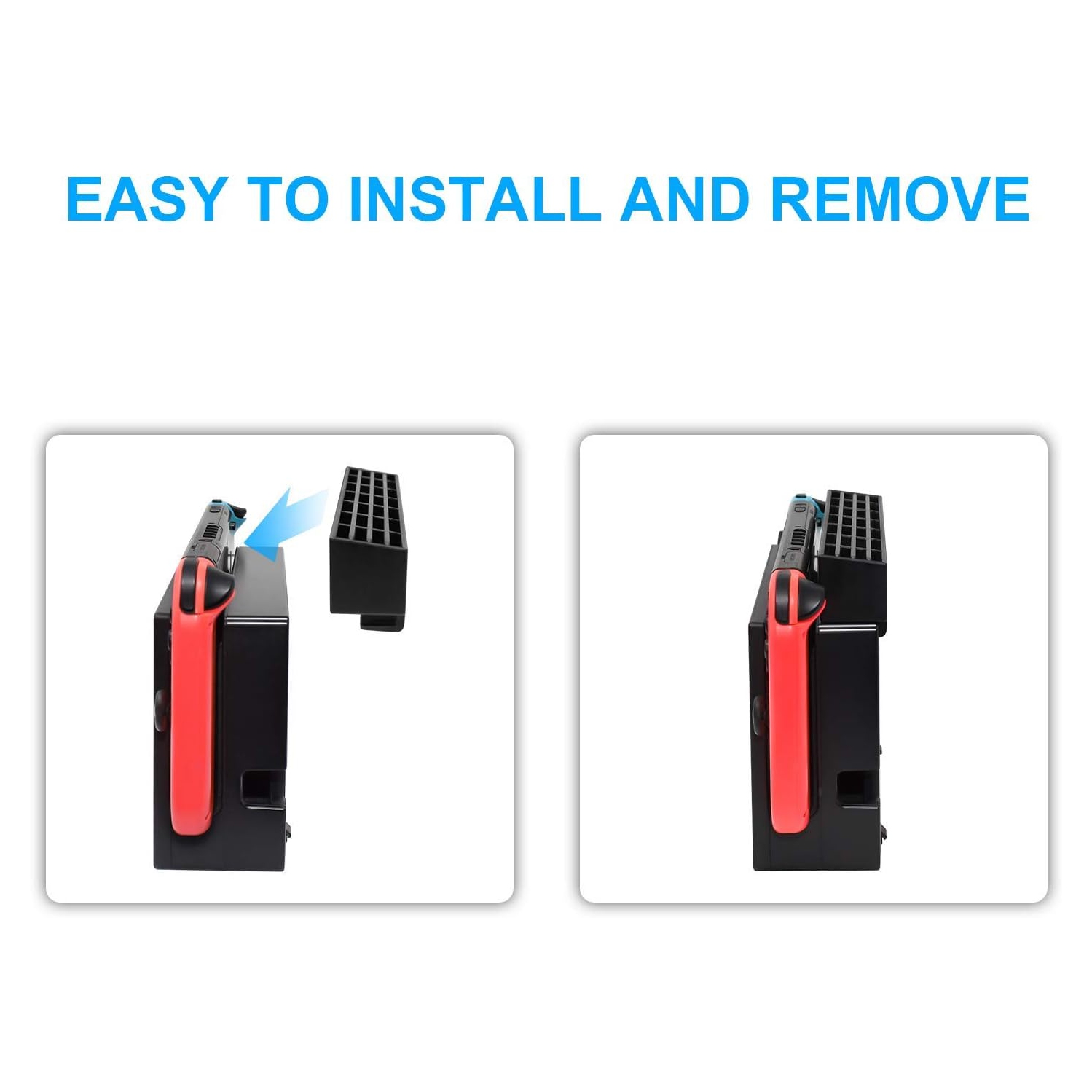 Win Game Stand pour Nintendo Switch - Étui de jeu pour Switch pouvant contenir jusqu'à 28 jeux - Utilisez seul ou fixez-le