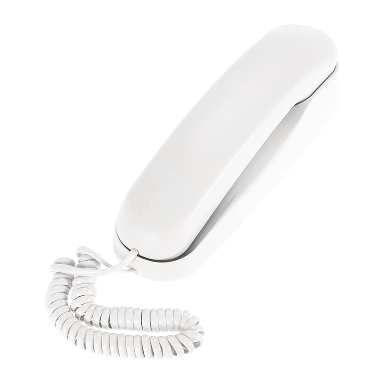 Téléphone avec fil, téléphone fixe pour la maison avec cordon, aucun cordon d'alimentation c.a./y requis Téléphone mural