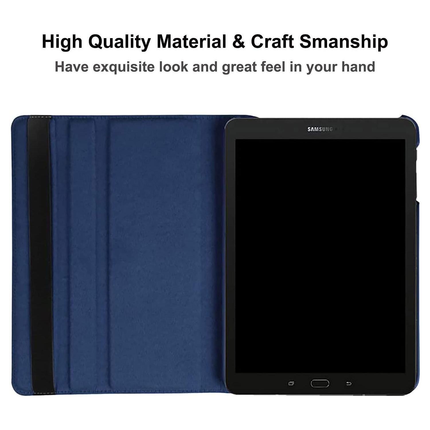 Case for Samsung Galaxy Tab 4 10.1 inch - 360 Degree Rotating Stand Case Full Protective