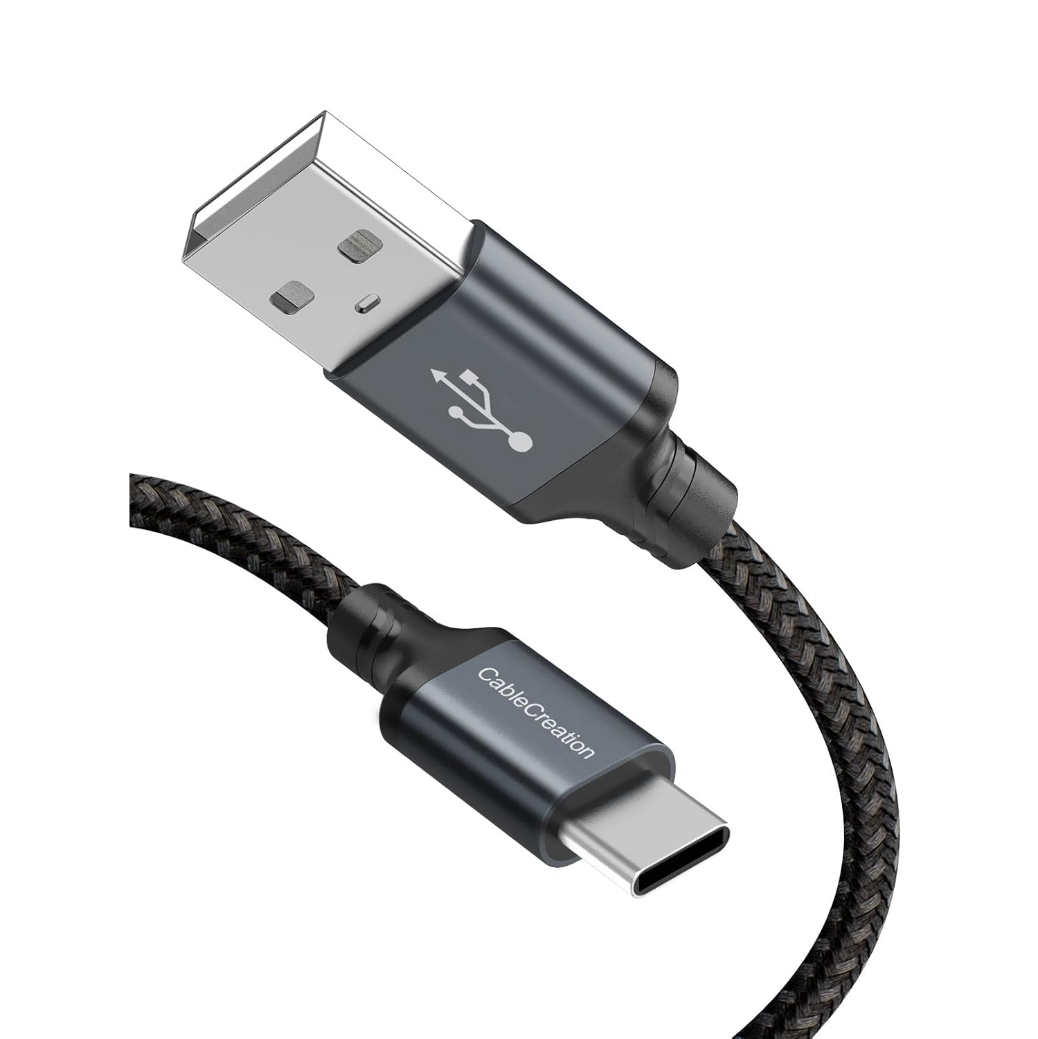 USB to USB C Cable 1.6 Feet, USB Male to USB C Male Cable 3A Fast Charging Cable, USB A to USB C Cable