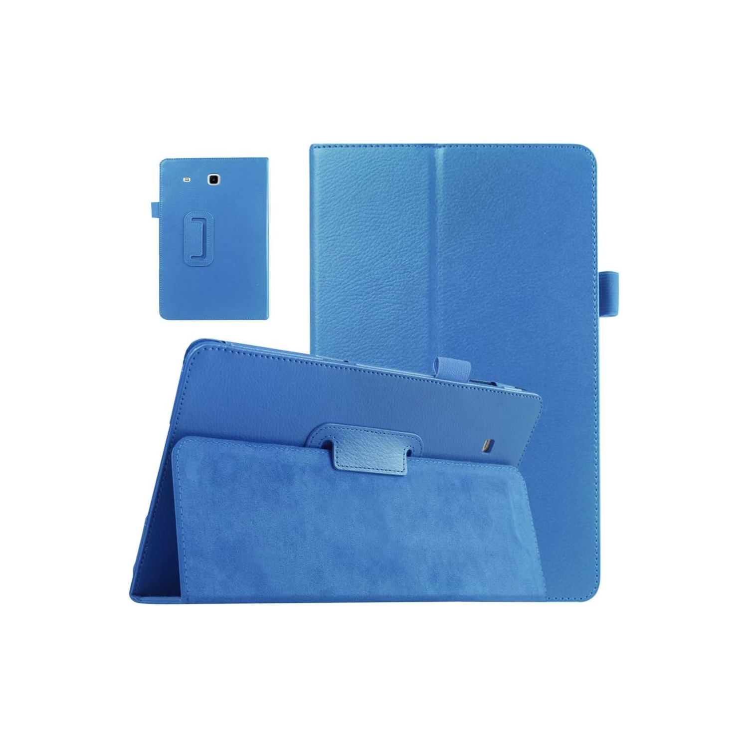 Case for Tab E 9.6 Case Model T560, Slim Leather Folio Stand Case for Samsung Galaxy Tab E 9.6 Inch 2015