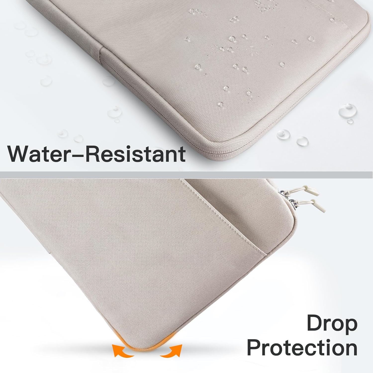 Laptop Sleeve for 14-Inch MacBook Pro M3 / M2 / M1 A2779 A2442, Waterproof Bag Case with Portable Handle