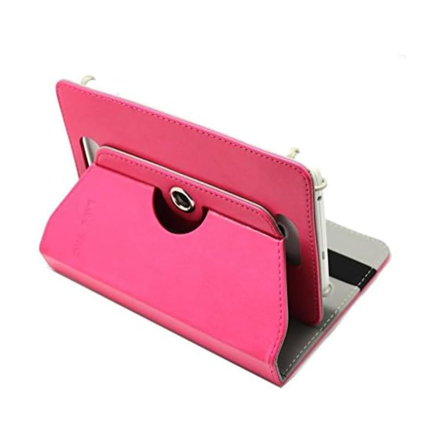 Étui universel pour tablette 7&nbsp;po - Étui folio universel coloré avec support en cuir et rabat pour toutes les tablettes de 7&nbsp;po