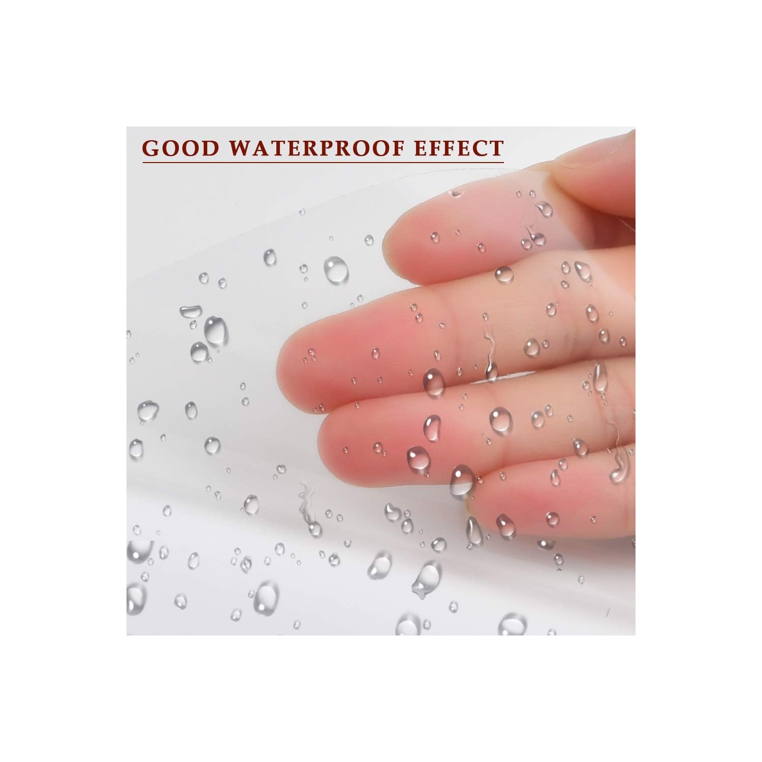 20 feuilles de papier autocollant en vinyle imprimable à jet d'encre, étiquettes transparentes Papier autocollant en vinyle étanche