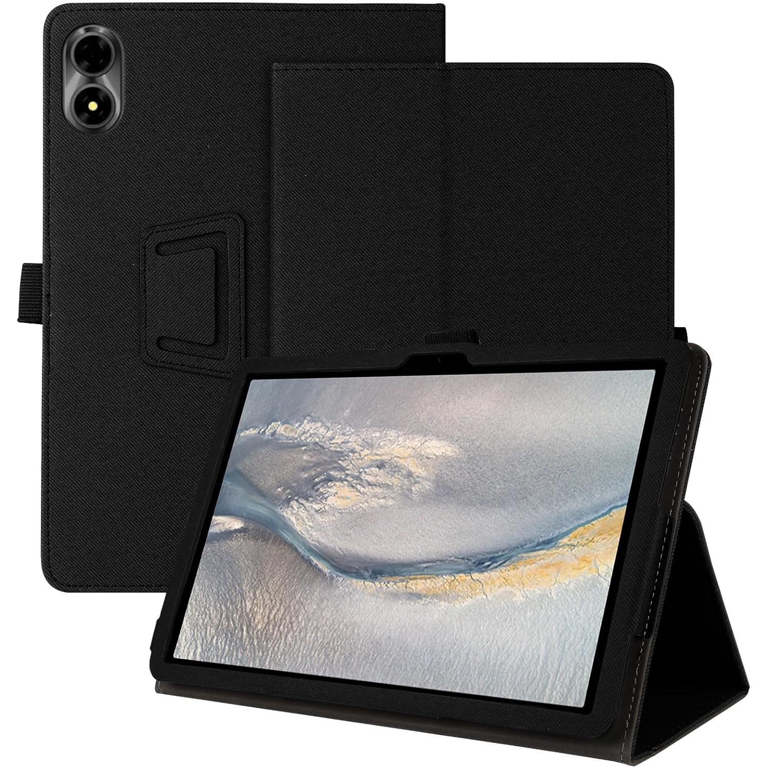 for UMIDIGI G1 Tab/G2 Tab/G3 Tab 10.1 Inch Tablet Case, Folding Stand Auto Wake/Sleep with Pencil Holder,