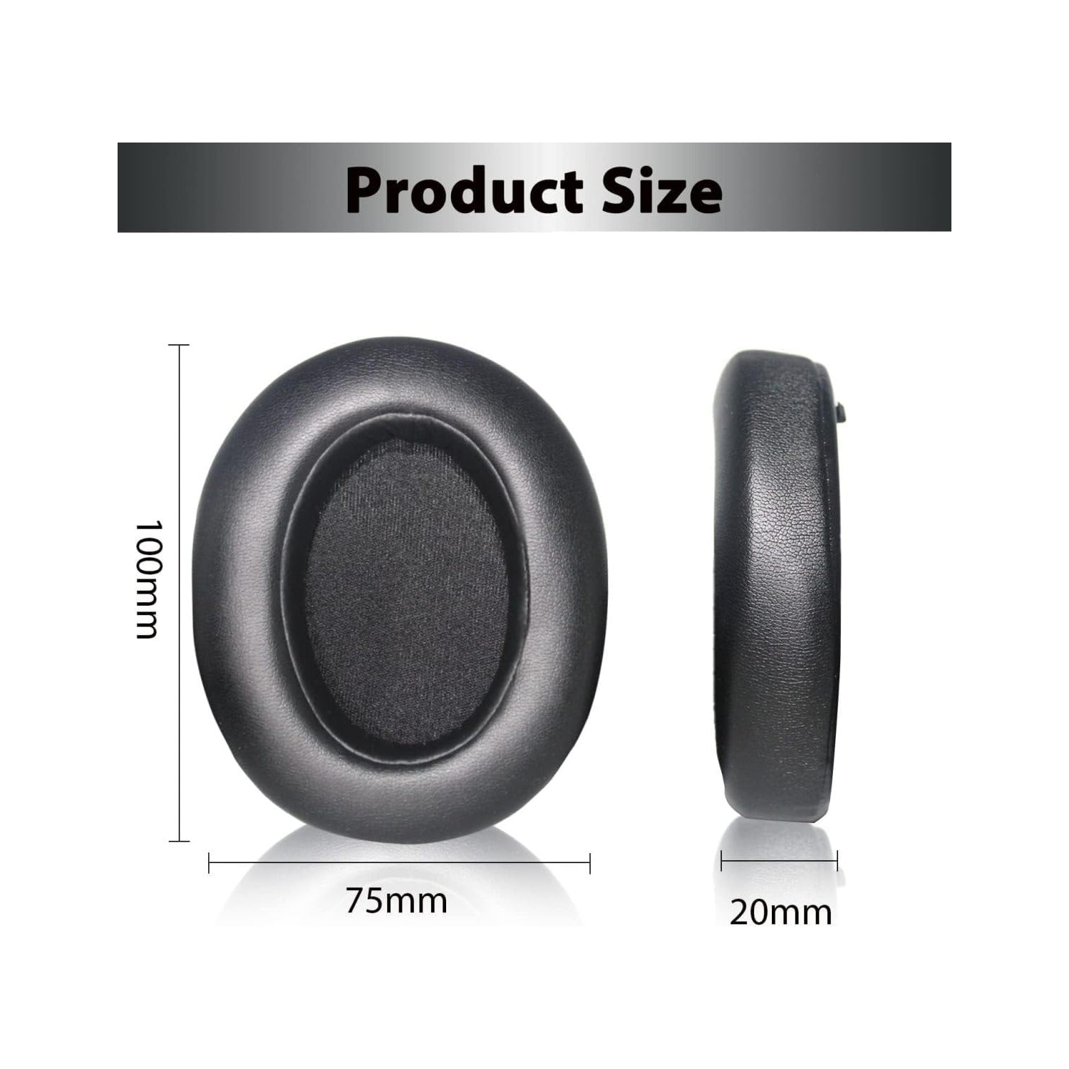 WH-XB910N Replacement Earpads Ear Cushions with Net and Buckle,Noise Canceling Cover Ear Pads Repair Parts