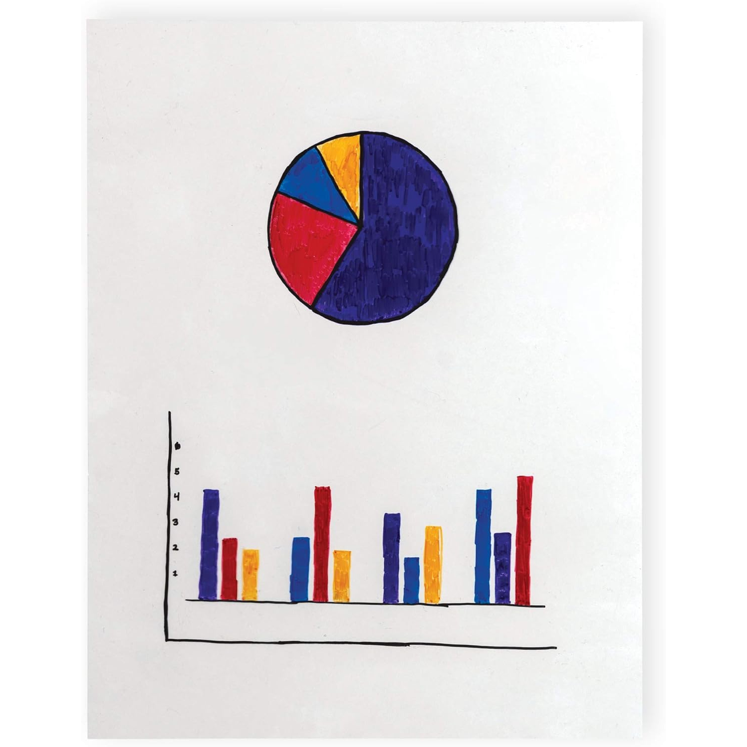Paquet de 100 films transparents écrits 8,5 x 11 po, 5 mil, pour utilisation avec marqueurs effaçables à sec seulement, ne pas utiliser
