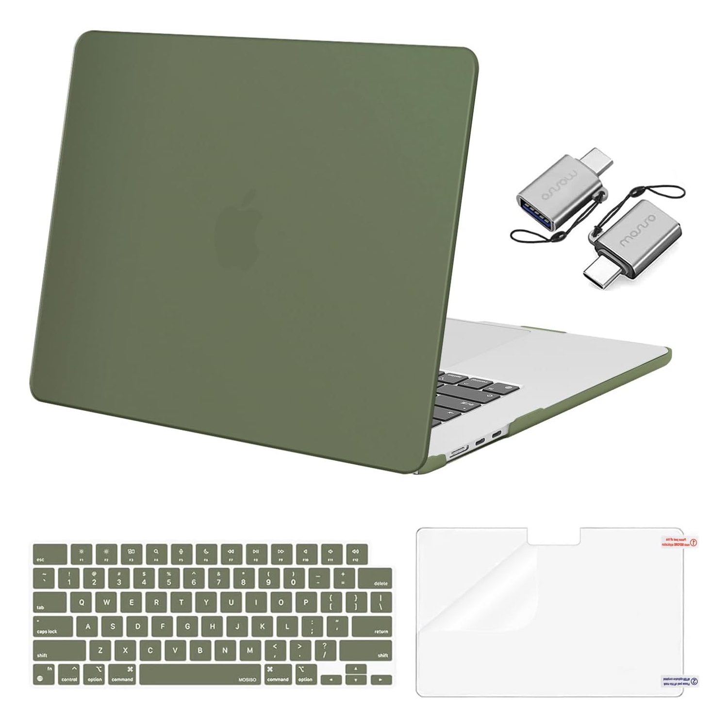 Compatible with MacBook Air 15 inch Case 2023 2024 Release M3 A3114 M2 A2941 Liquid Retina Display Touch ID,