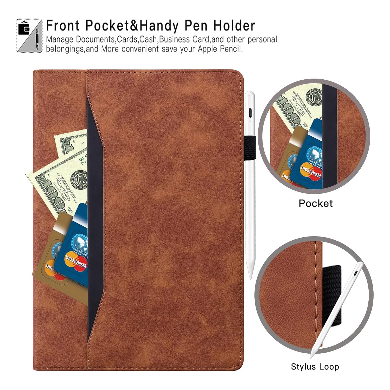 Lenovo Tab P11 Plus 2021 /Tab P11 Case 11 inch 2020 Stand Folio Case PU Leather