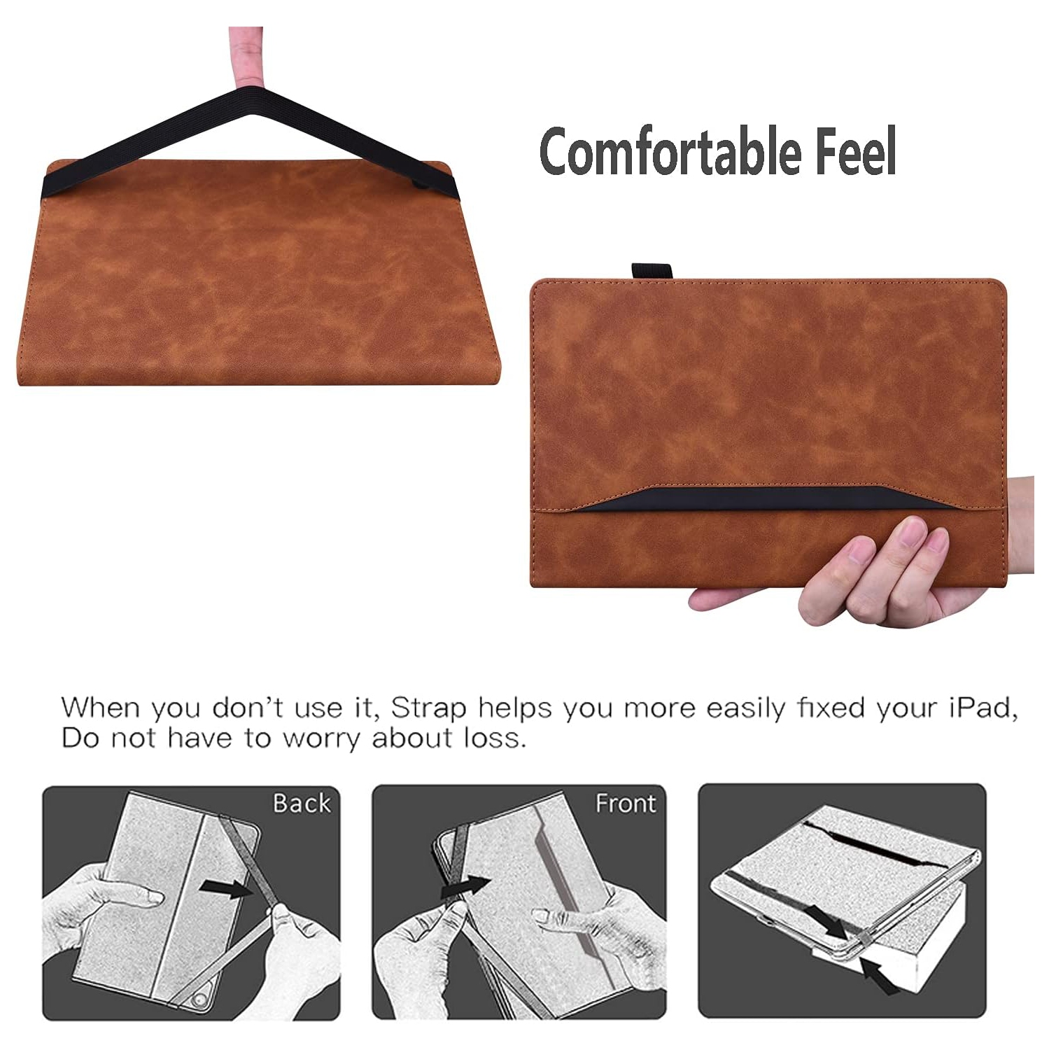 Lenovo Tab P11 Plus 2021 /Tab P11 Case 11 inch 2020 Stand Folio Case PU Leather