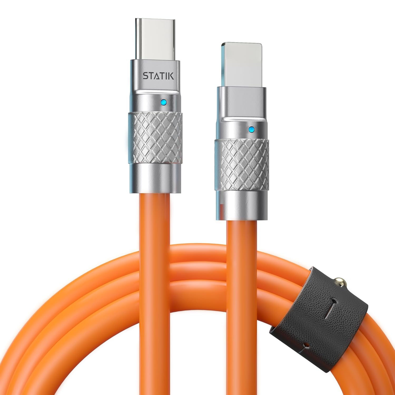 TsumoCharge USB C Cable to i-Product 27W Fast Charging Cable - Heavy-Duty Unbreakable Silicone, Supports Data
