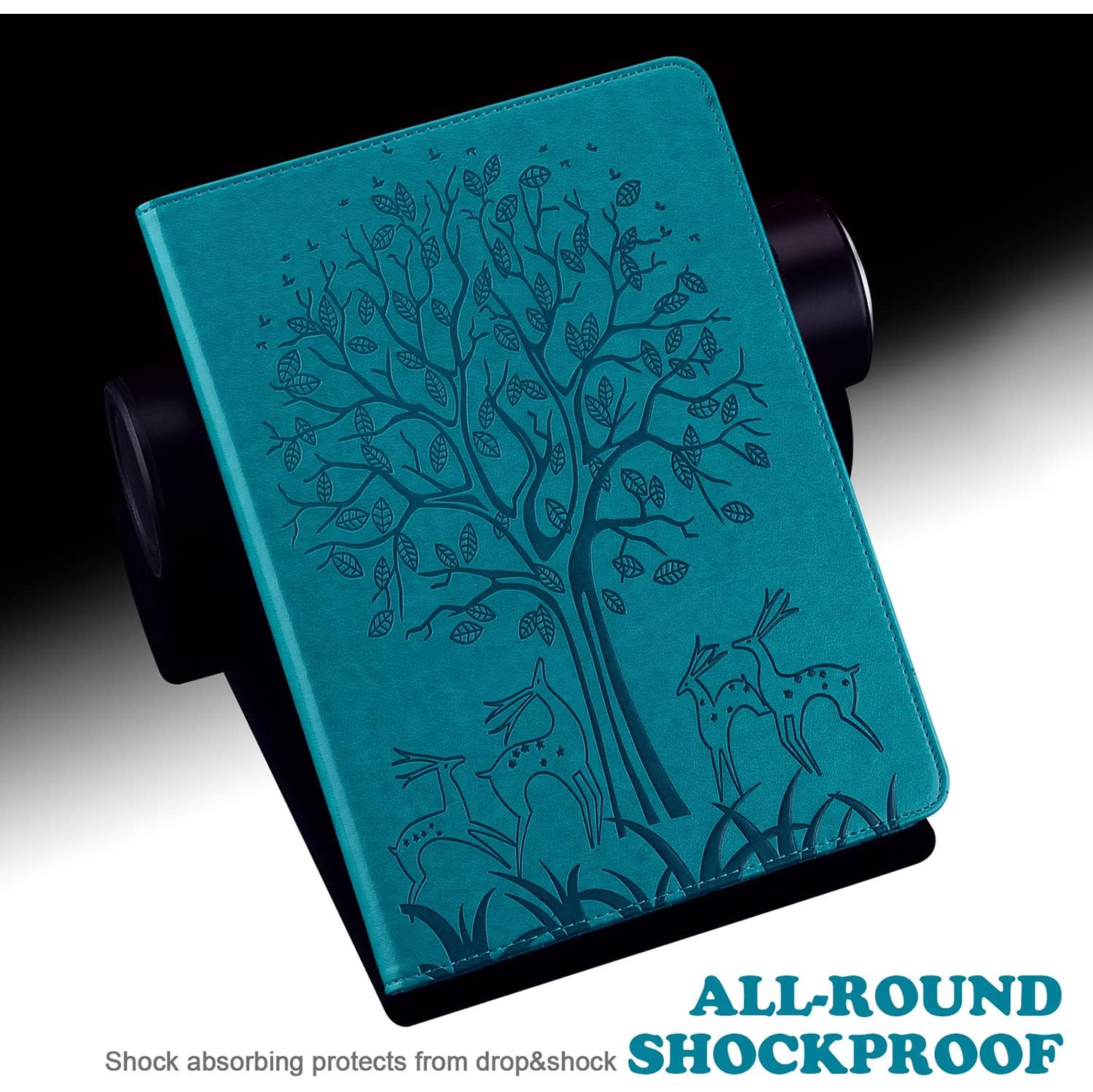 Case for Samsung Galaxy Tab A 8.0 inch 2015, PU Leather Soft Silicone Back Cover