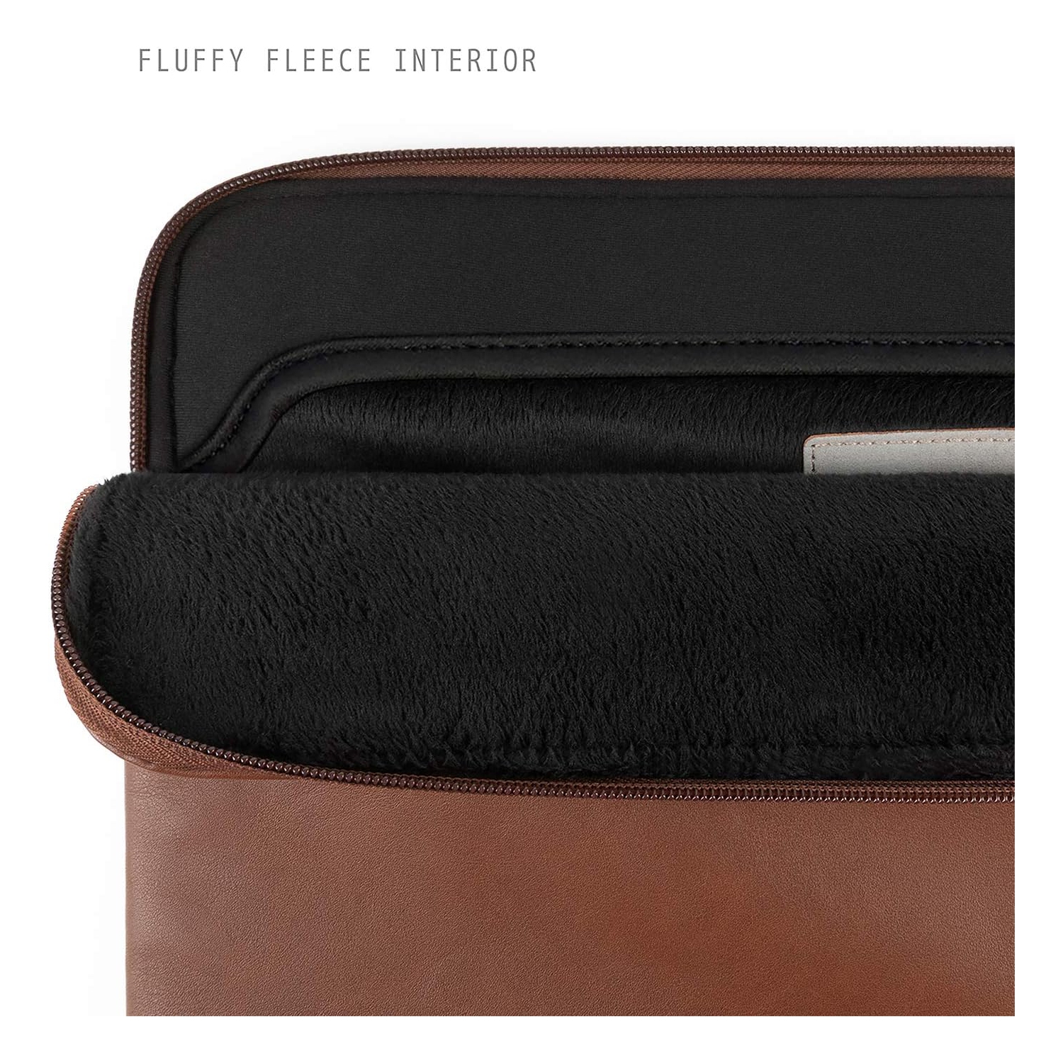 Housse protectrice mince pour portable de 13 à 13,3 po compatible avec MacBook Pro et MacBook Air de 13 po, sac en cuir PU