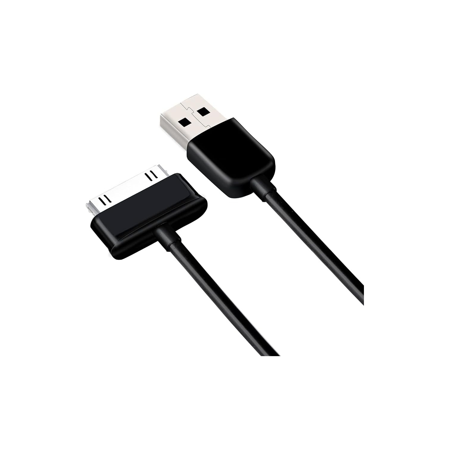 USB Cable Data Cable, 1M USB Data Cable Applicable for Samsung Galaxy Tab 2 10.1 P5100 P7500 7.0 Plus T859 Black