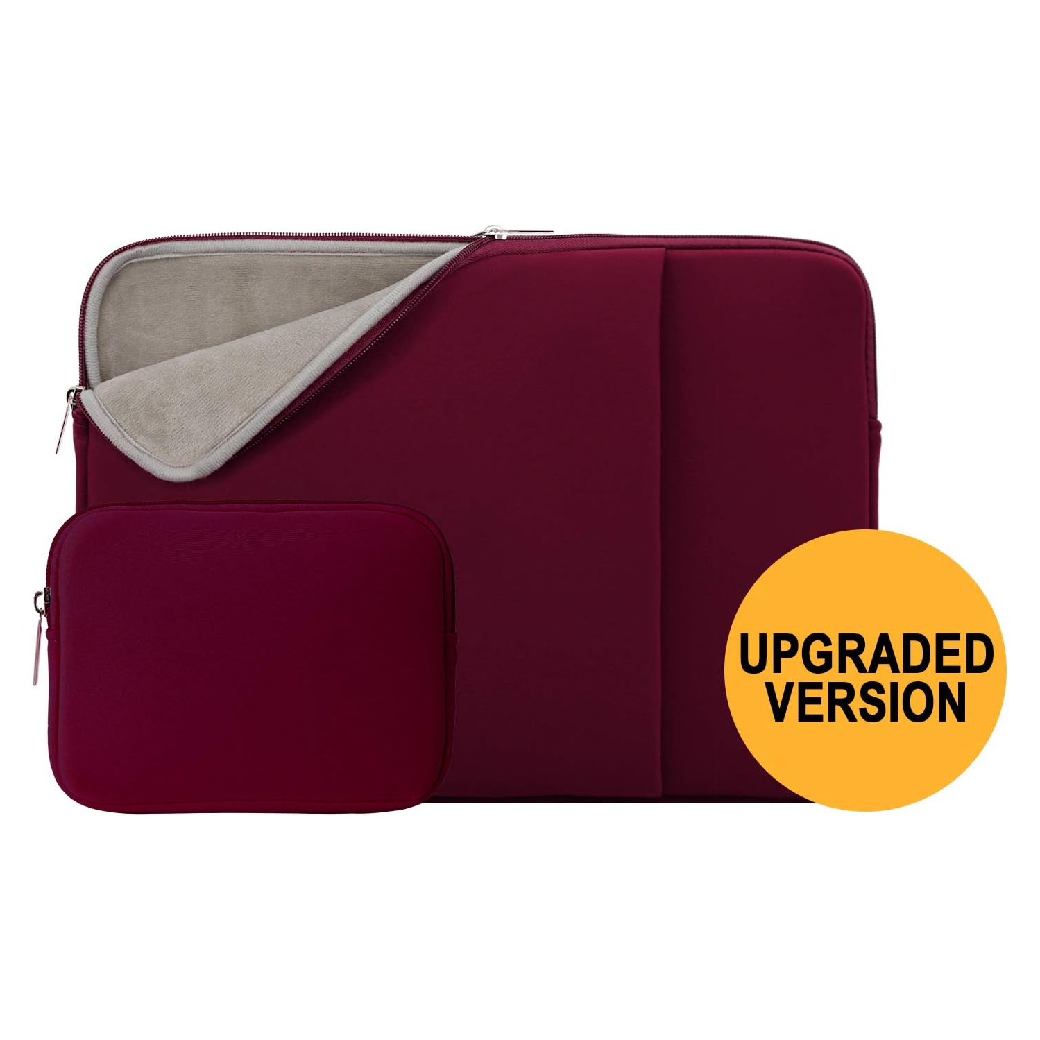 Housse pour portable de 14&nbsp;po RAINYEAR, étui à doublure souple avec pochette et pochette pour accessoires, compatible avec Dell HP de 14&nbsp;po