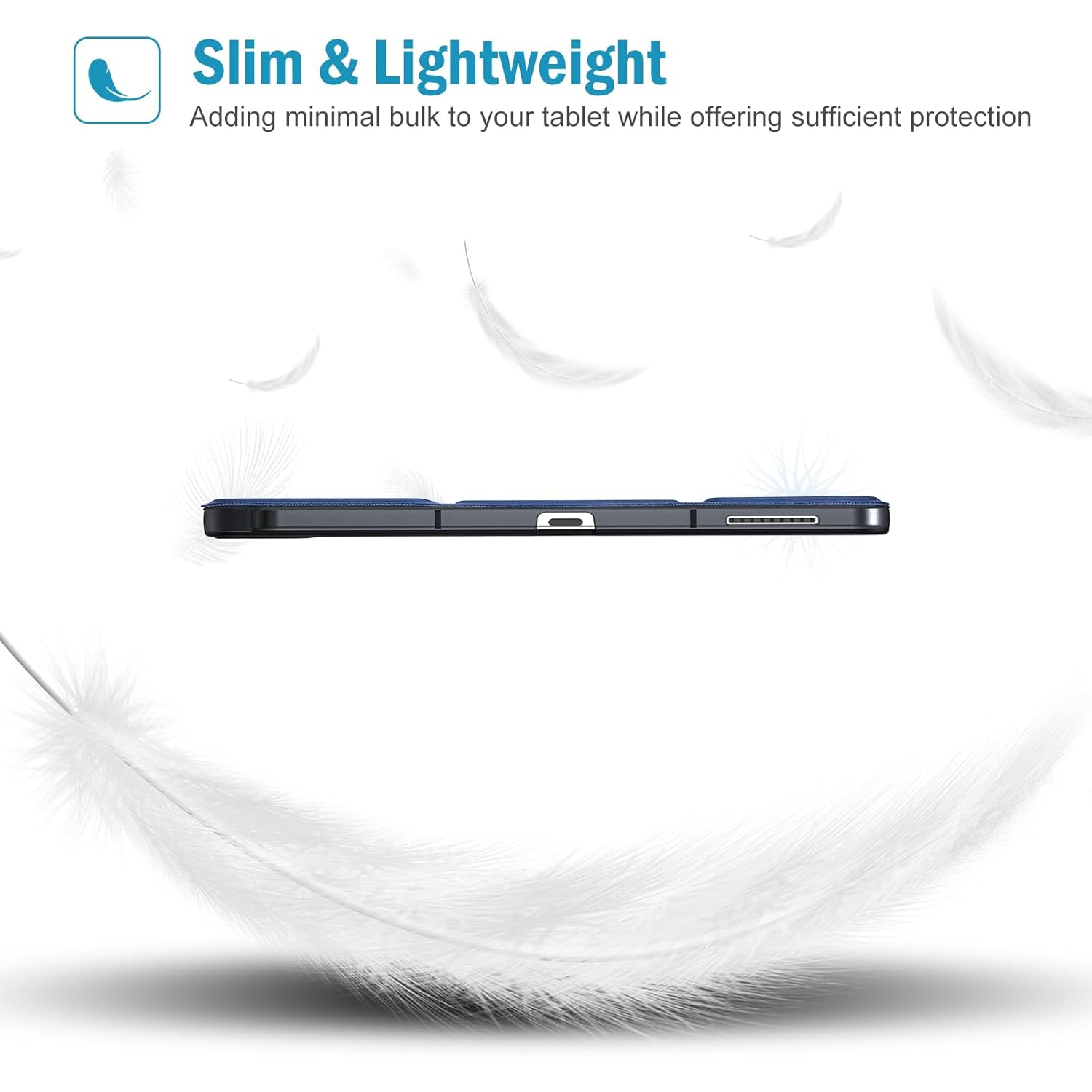 Étui pour Galaxy Tab S6 Lite 10,4 2024 2022 2020 avec support S Pen,