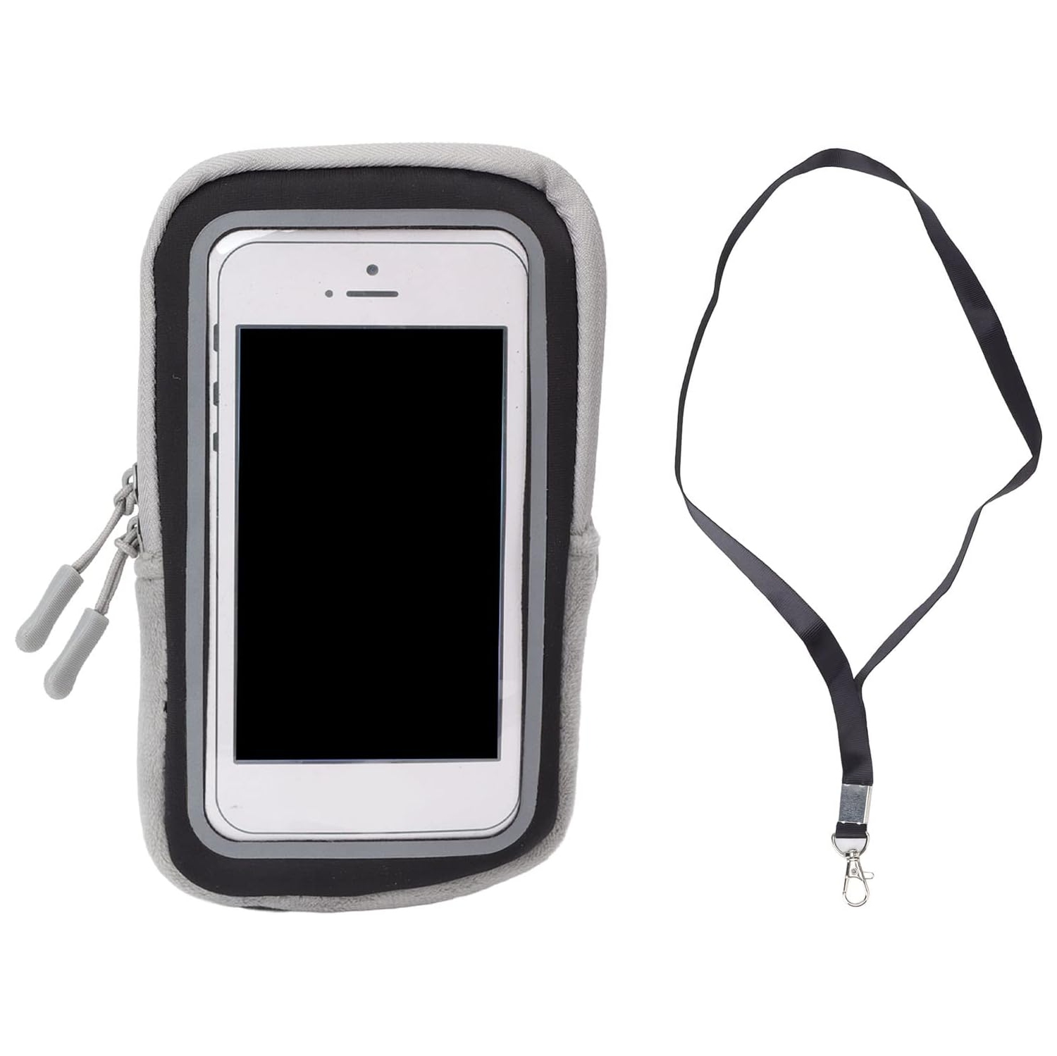 Sac chauffant pour téléphone portable électrique y Grand étui universel chauffant pour téléphone mobile avec fenêtre pour appareil photo