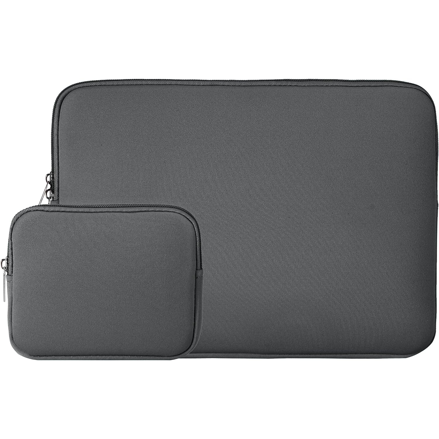 RAINYEAR 15.6 Inch Laptop Sleeve Protective Case Cover Carrying Bag with Accessories Pouch, Compatible with 15.6" Dell