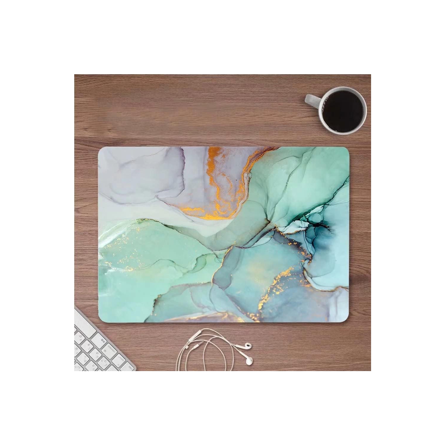 Compatible with MacBook Air 13 inch Case 2020 2021 M1 A2337 A2179 A1932, Rubberized Hard Shell Protective Case