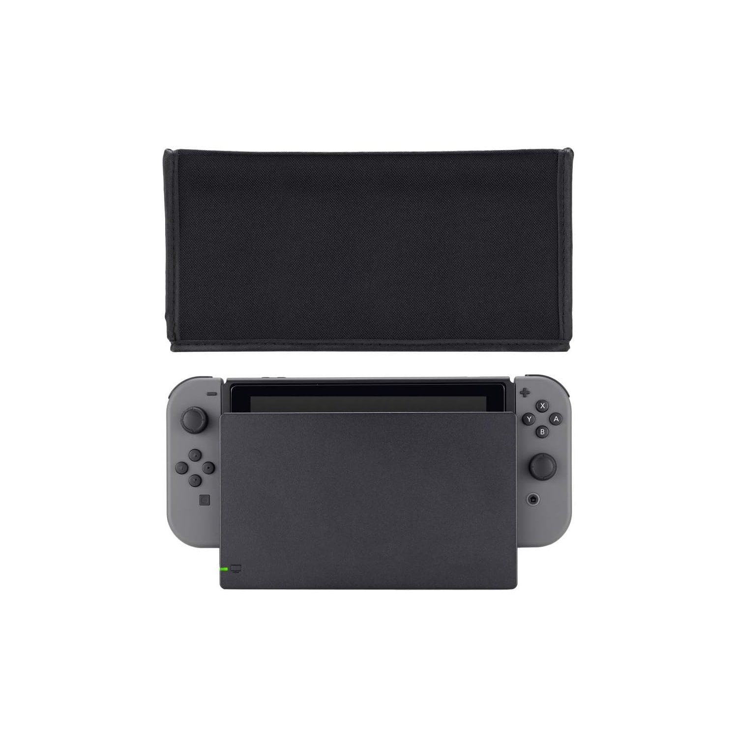 Housse en nylon noir, doublure en velours doux antipoussière, housse étanche antirayure pour Nintendo
