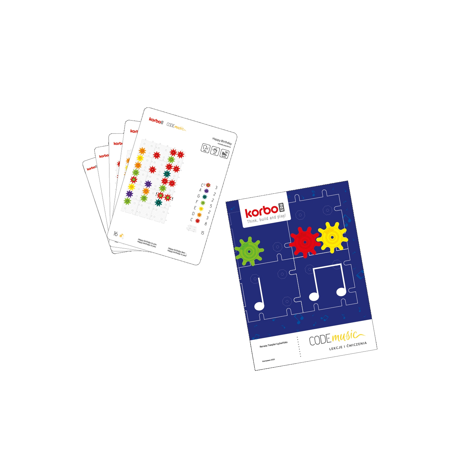 KORBO EDU Code Music Innovative Teaching Tools Coding Music - STEAM Creative Blocks Teachers and Parents Early Years Learning Educational School