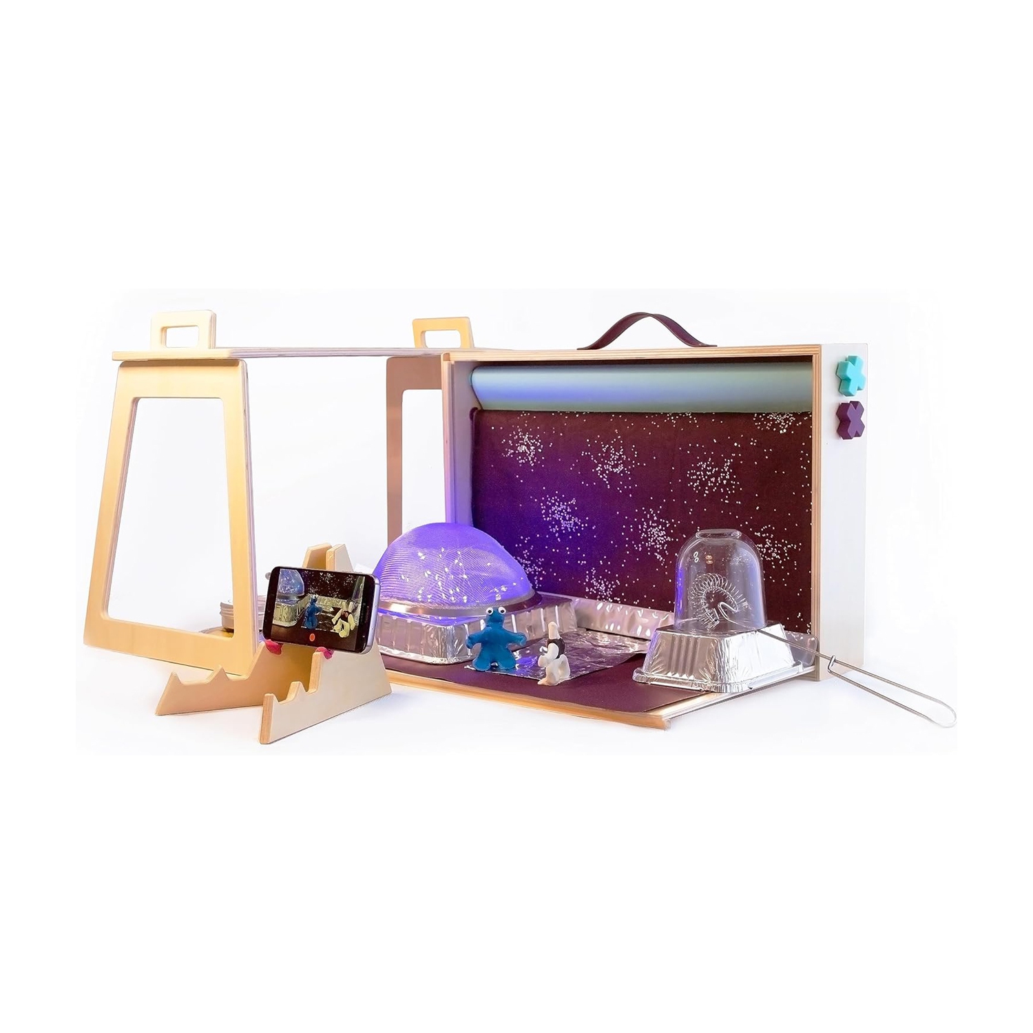 Ensemble créatif PixiMakey Animation Studio | Écran numérique physique Créativité du temps Trousse éducative pour la classe