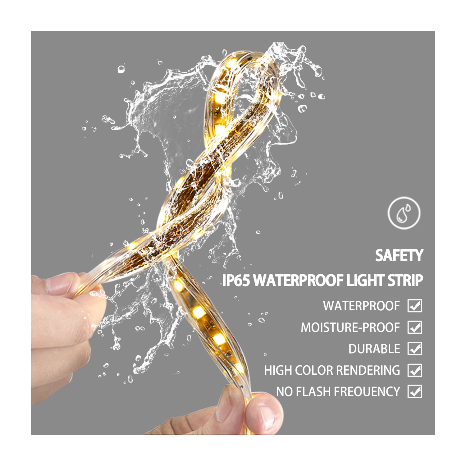 24x32 Inch LED Dimmable Bathroom Mirror Backlit Front Lighted Wall Vanity Mirror with 3X Magnifying,Smart Touch,3 Lighting Colors,Memory