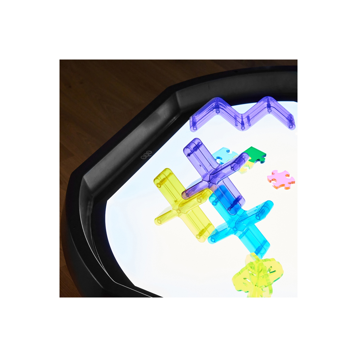 TTS Active World – Plateau lumineux - jouet éducatif rechargeable Visual Resources, idéal pour l'apprentissage et les activités récréatives en classe