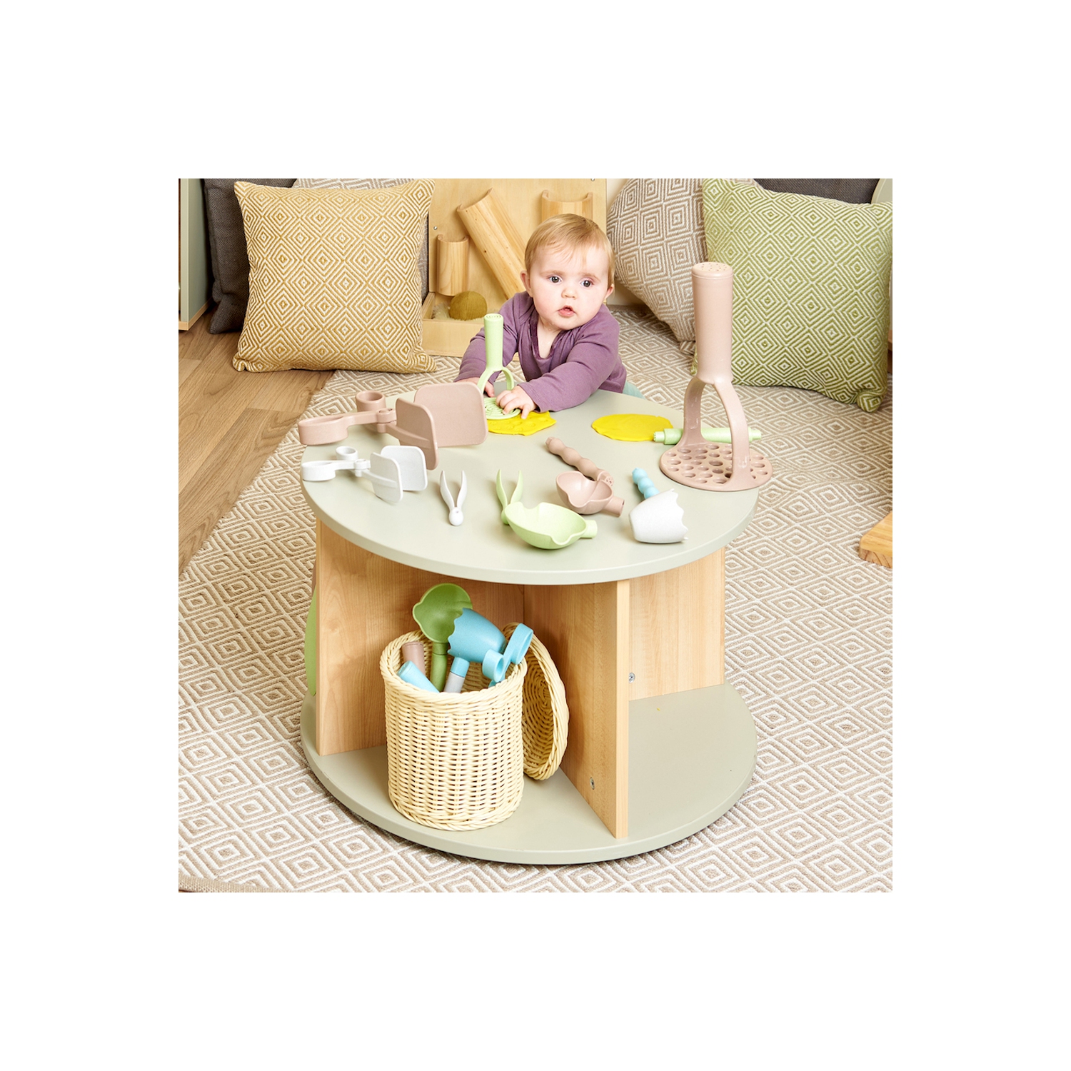 TTS Eco Motor Skills – Ustensiles de 21 pièces, outils ergonomiques et éducatifs qui soutiennent le matériel d'apprentissage et d'apprentissage