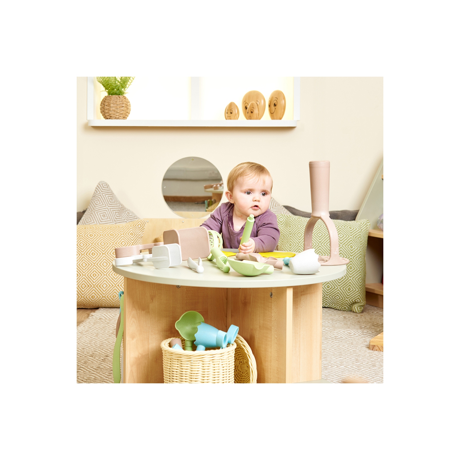 TTS Eco Motor Skills – Ustensiles de 21 pièces, outils ergonomiques et éducatifs qui soutiennent le matériel d'apprentissage et d'apprentissage