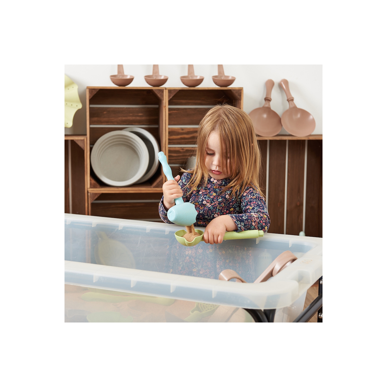 TTS Eco Motor Skills – Ustensiles de 21 pièces, outils ergonomiques et éducatifs qui soutiennent le matériel d'apprentissage et d'apprentissage