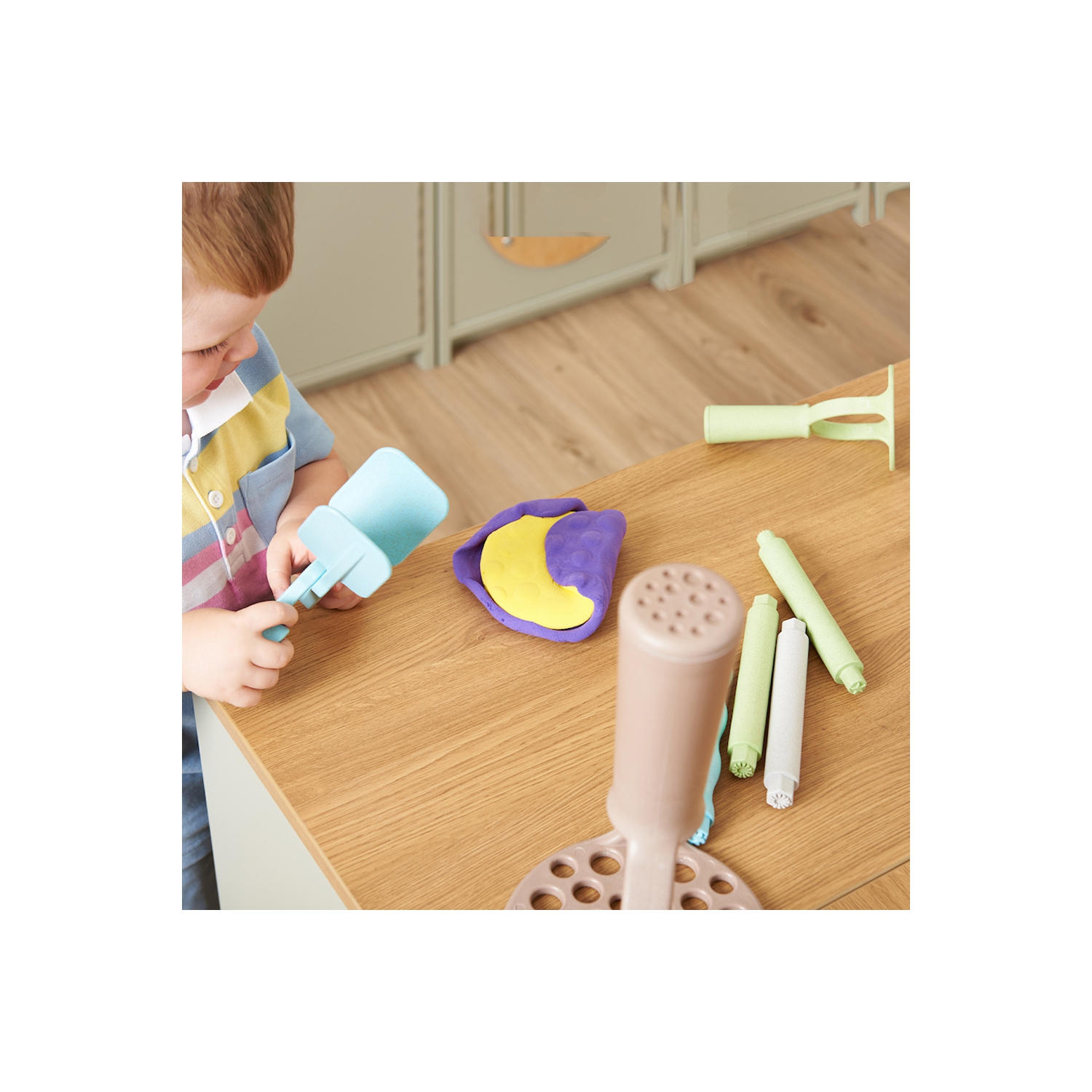 TTS Eco Motor Skills – Ustensiles de 21 pièces, outils ergonomiques et éducatifs qui soutiennent le matériel d'apprentissage et d'apprentissage