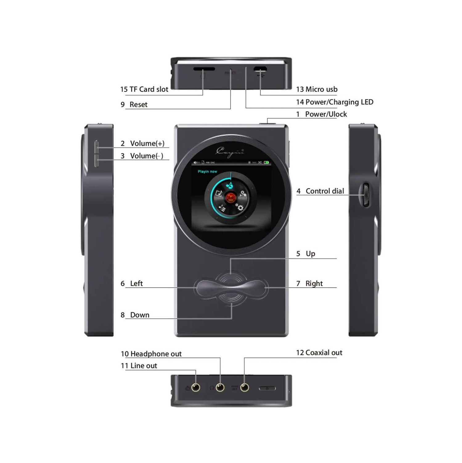 Cayin N6 Portable Lossless Music Player