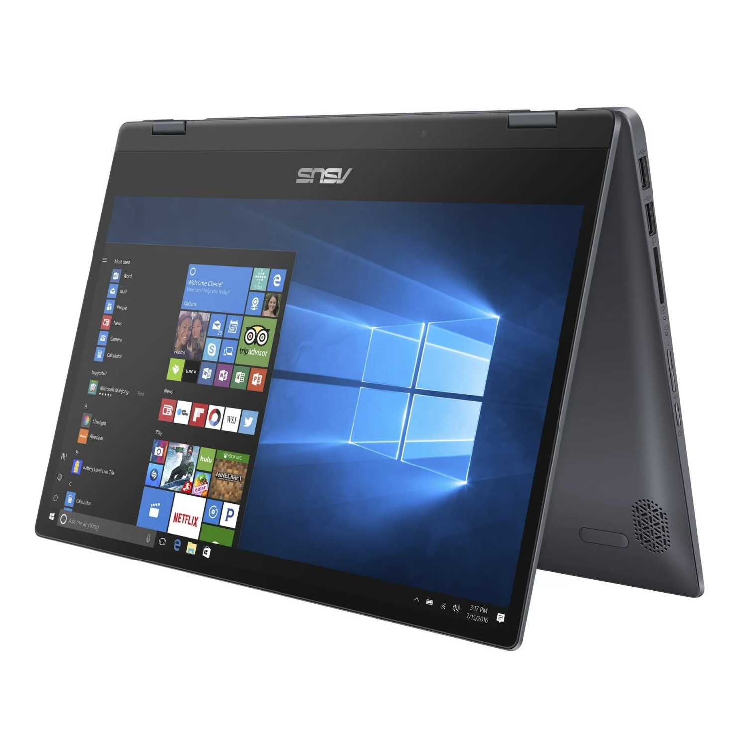 ASUS VivoBook Flip TP412FA, 14" 2-in-1 FHD Touchscreen Laptop, Core i5 8th Gen, 16Gb RAM, 512Gb SSD, Windows 11 (Refurbished Good)