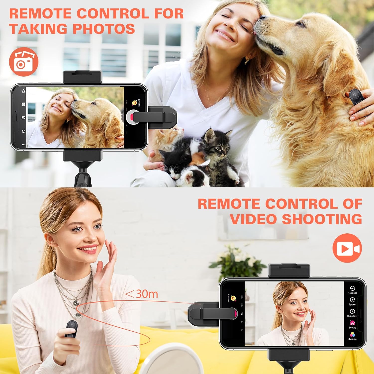 Remote Control Page Turner for Kindle Paperwhite Oasis Scribe Kobo,Kindle Accessories for iPhone iPad Android eReaders Tablets Reading Novels