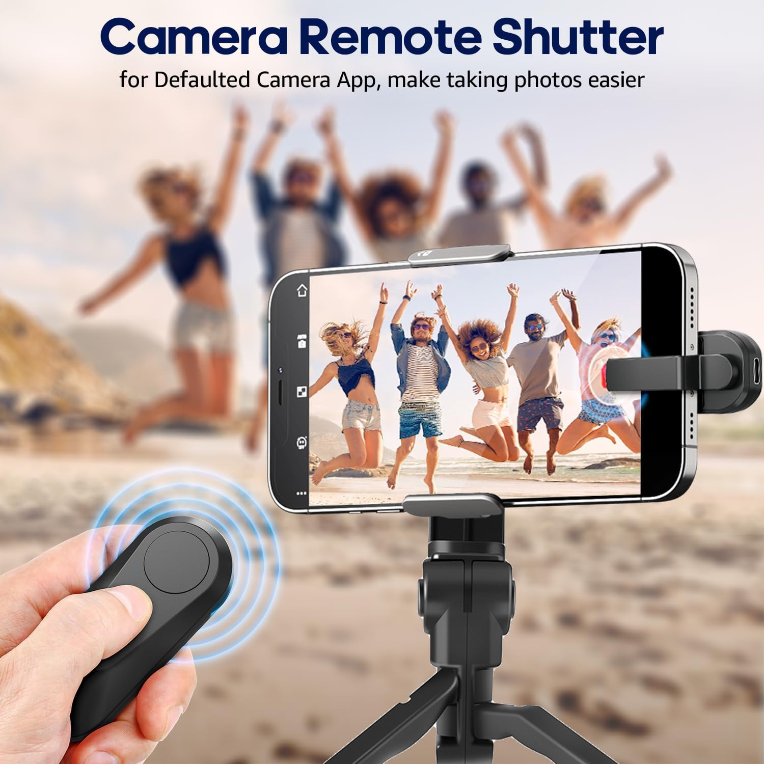 Remote Control Page Turner for Kindle Paperwhite Oasis Kobo E-Book eReaders, Page Turner Clicker for ipad Tablets Reading Novels, Remote Camera