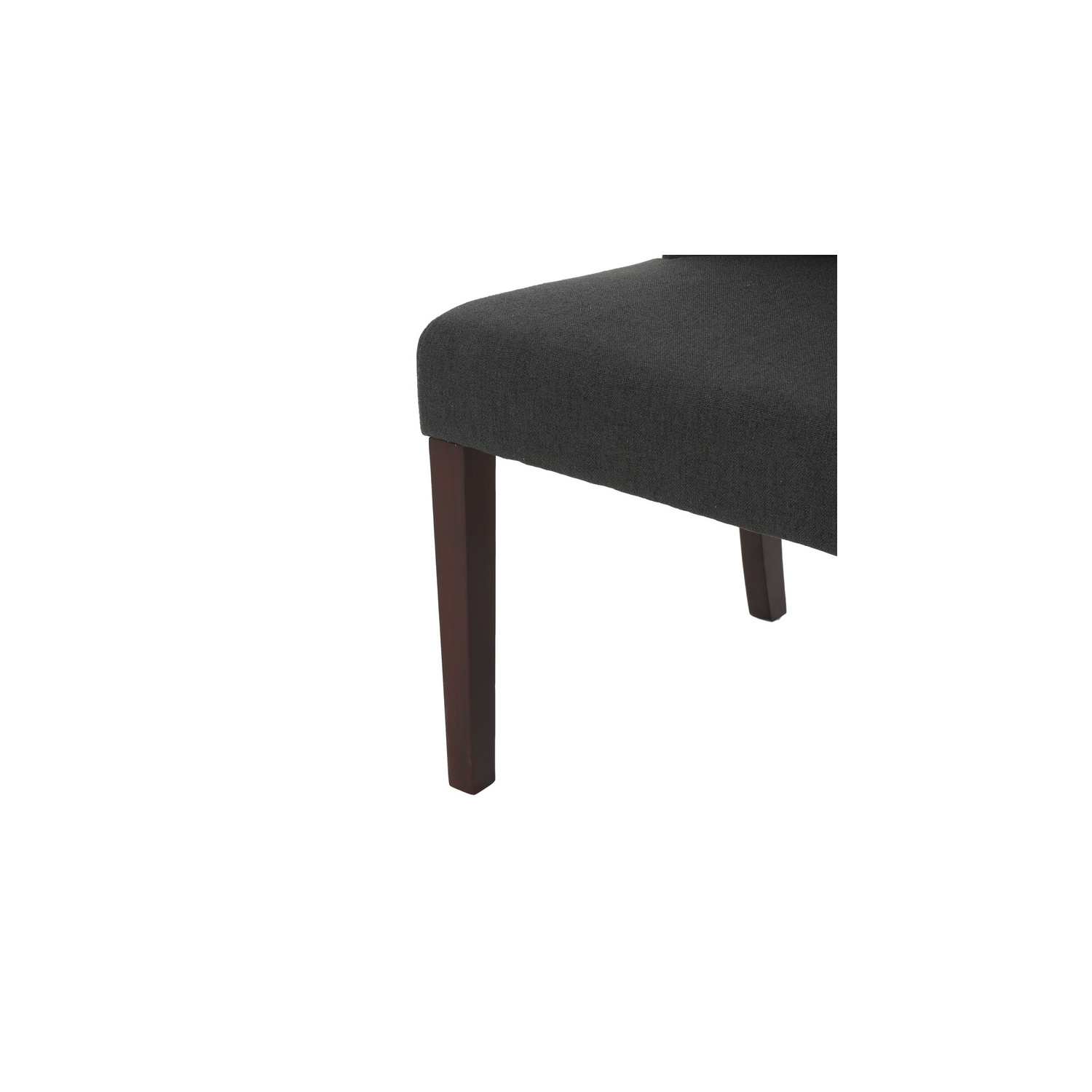 Dining Chairs, Set of 2, Charcoal