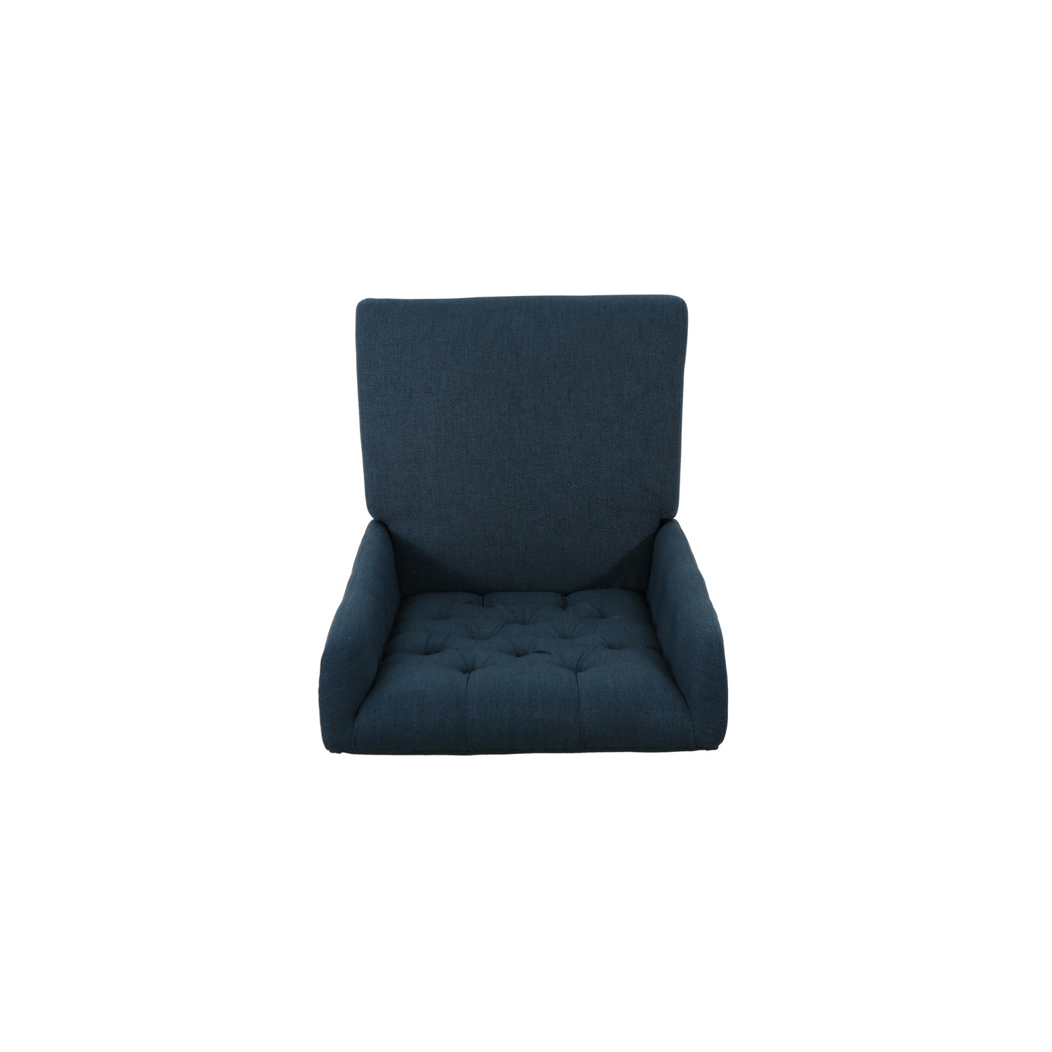 Chaises de salle à manger, ensemble de 2, bleu marine