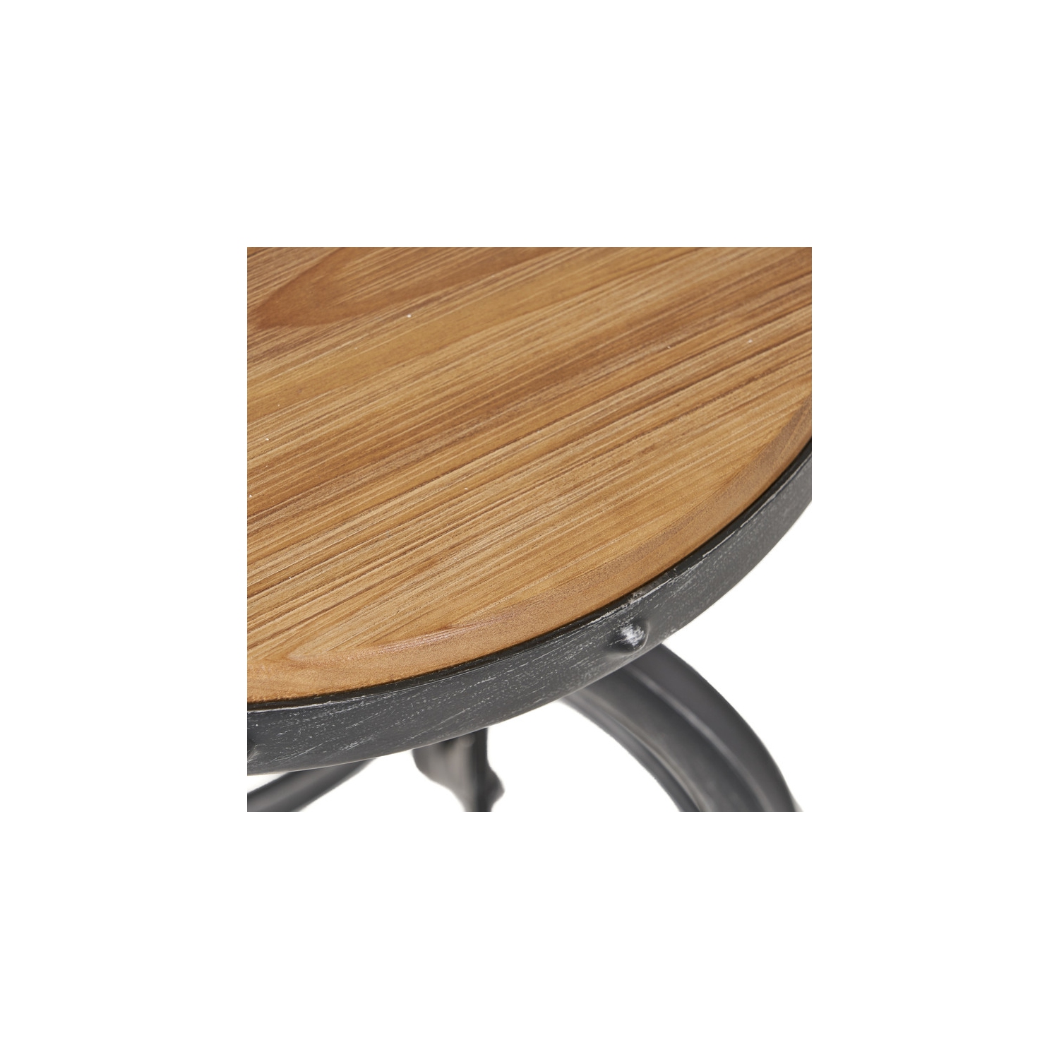 Tabouret de bar avec dossier de tabouret en bois de sapin, tabourets de bar en bois naturel pour salle à manger Cuisine Comptoir et maison,