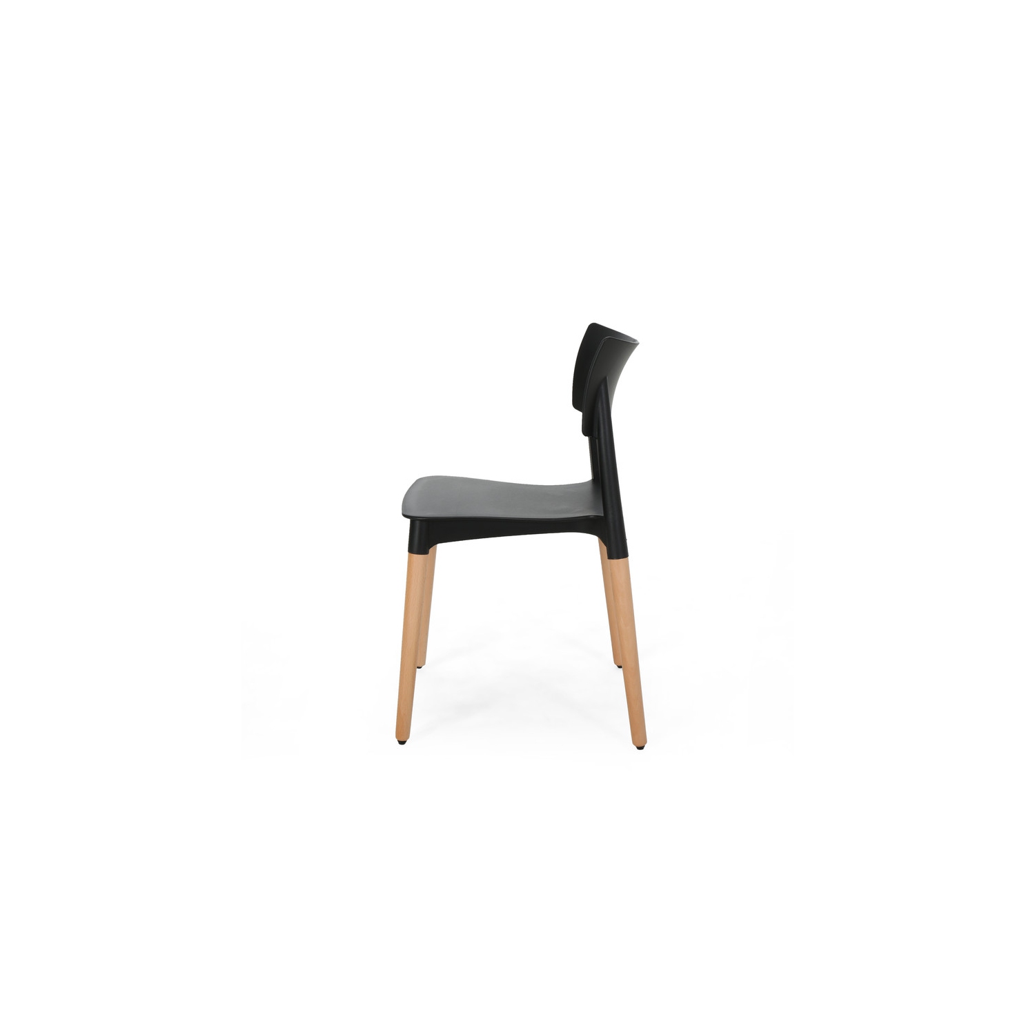 Ensemble de 2 chaises d'appoint minimalistes modernes style café