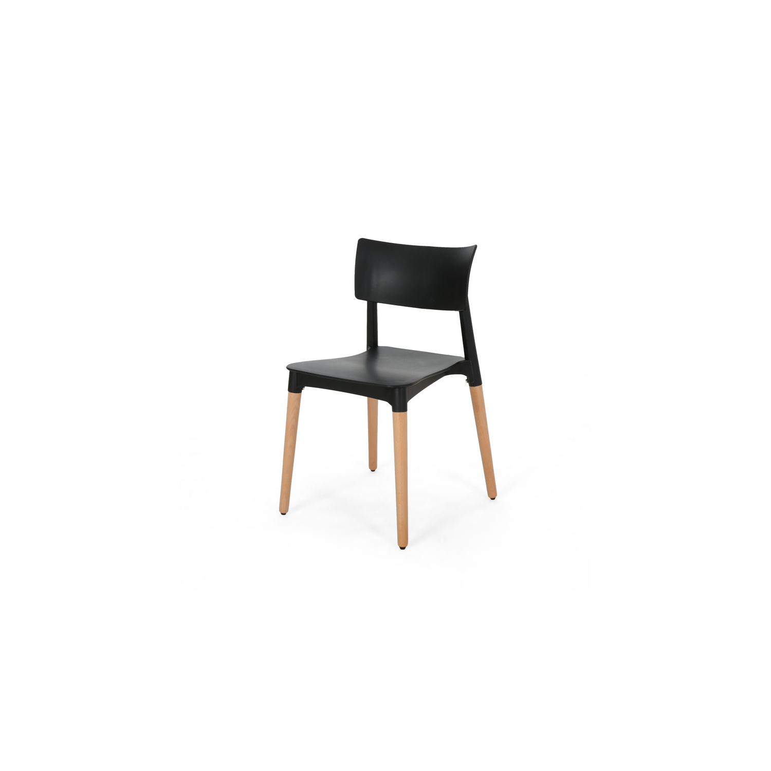 Ensemble de 2 chaises d'appoint minimalistes modernes style café