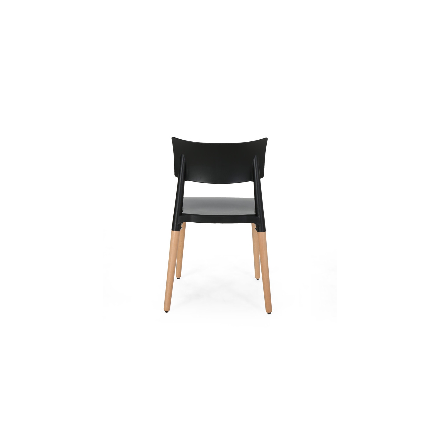 Ensemble de 2 chaises d'appoint minimalistes modernes style café