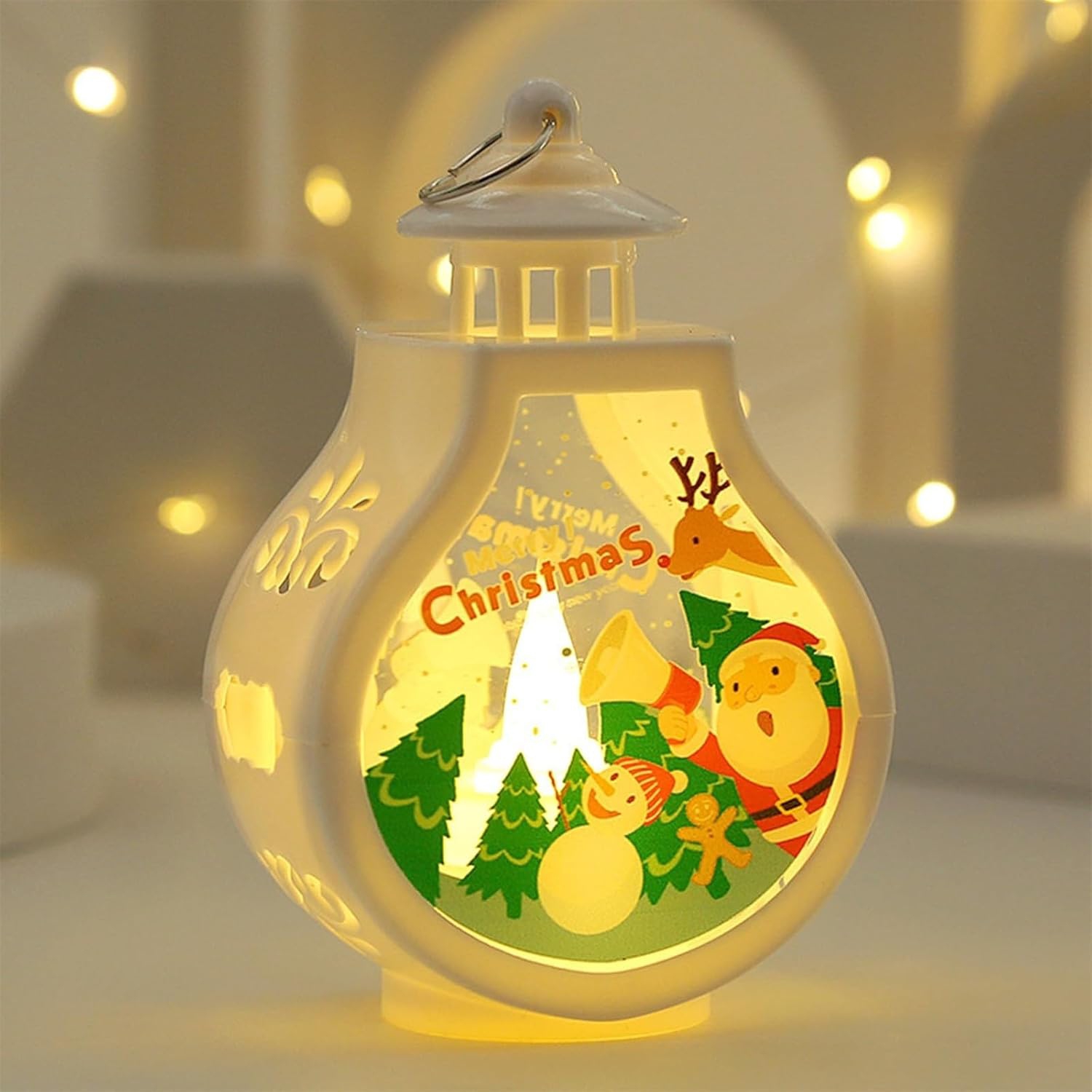 2 pièces Décoration flocon de neige pour décorer Illuminez certains objets Lumières de bureau Statues et sculptures de jardin d'extérieur