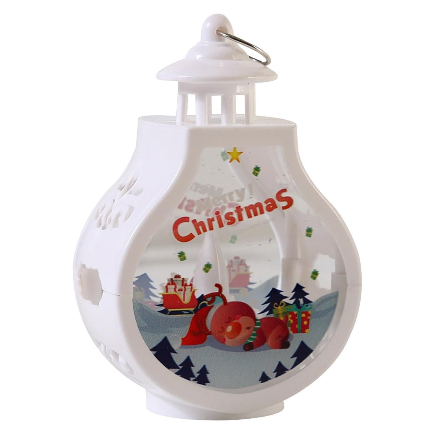 2-pcs Hairdresser Snowflake Ornament For Decorations Light Up Certain Objects Desk Lights Outdoor Yard Statues And Sculptures