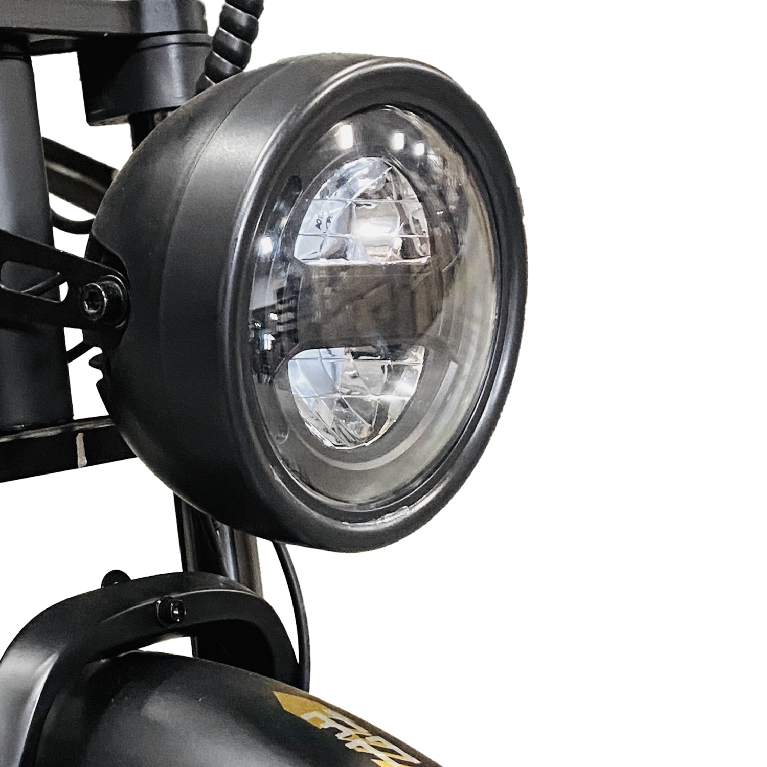 Ollie Powerslide E-Moto, Electric Bike, 500W Rear Hub Motor, 60-Mile Range, 20" x 4" Tires, Hydraulic Disc Brakes, Dual Passenger Seat, 7-Speed