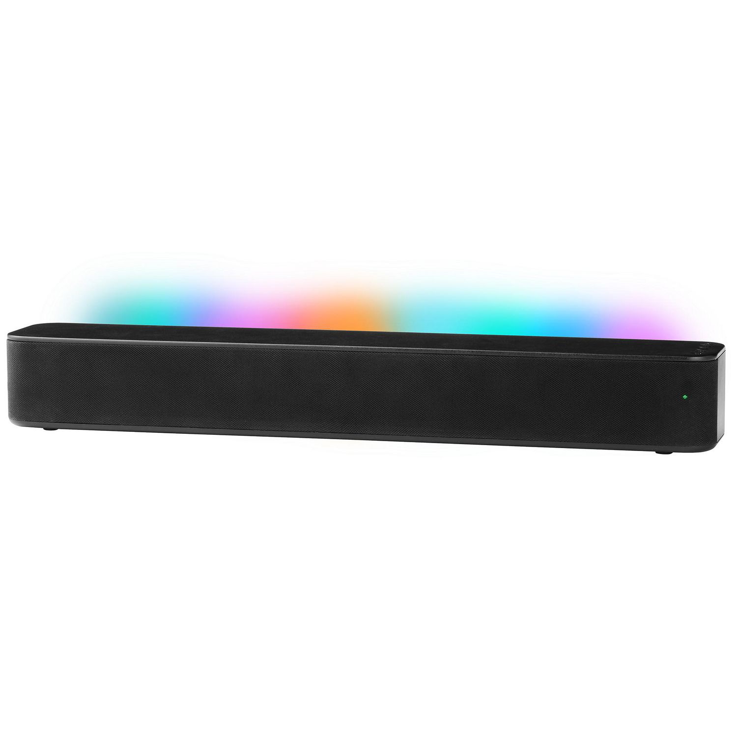Refurbished - ONN 20” Bluetooth 2 Speakers LED 2.0 Soundbar with Multicolor Lighting